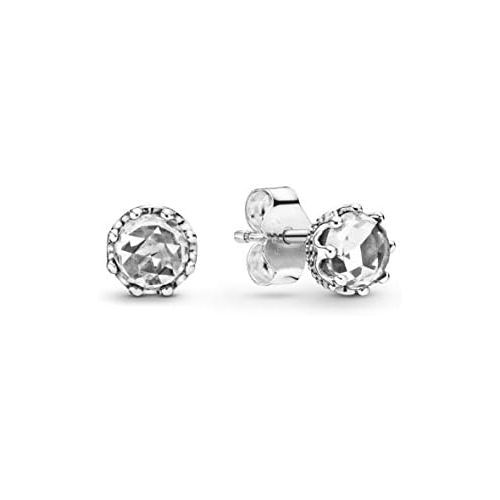  Pandora 298311CZ Womens Stud Earrings 925 Sterling Silver