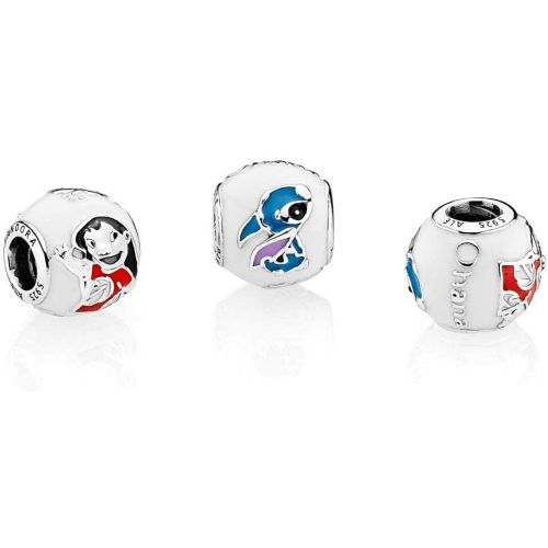  Pandora Disney Lilo & Stitch Sterling Silver, Enamel 796338ENMX