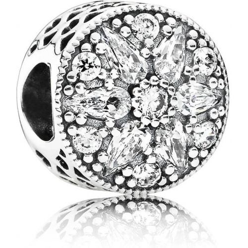  Pandora Charm  Shiny Love Flower, 791762CZ