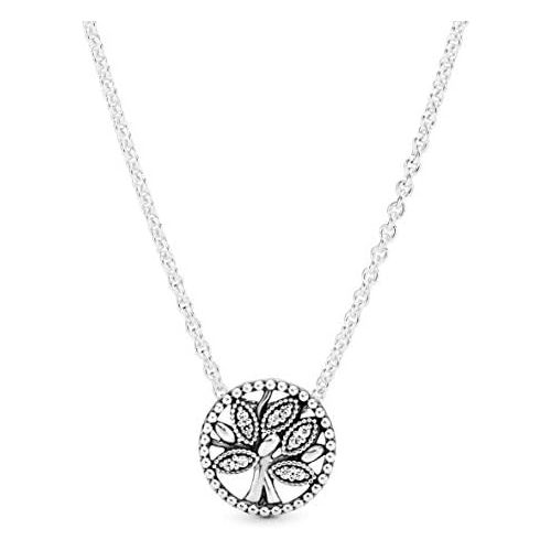  Pandora 397780CZ-45 Womens Necklace with Pendant 925 Sterling Silver