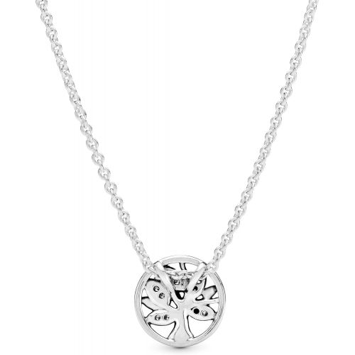  Pandora 397780CZ-45 Womens Necklace with Pendant 925 Sterling Silver