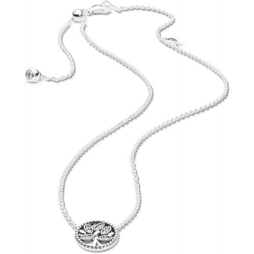  Pandora 397780CZ-45 Womens Necklace with Pendant 925 Sterling Silver