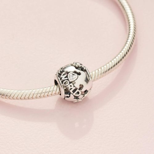  Pandora 791718CZ Charm Around the World - New 2015