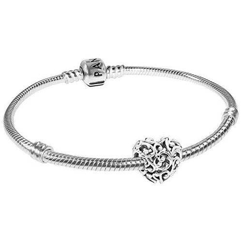  Pandora 08860 Bracelet Set Regal Heart, Sterling Silver