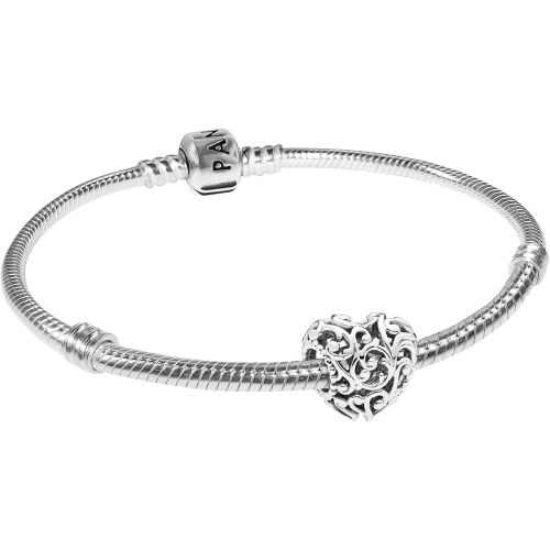  Pandora 08860 Bracelet Set Regal Heart, Sterling Silver