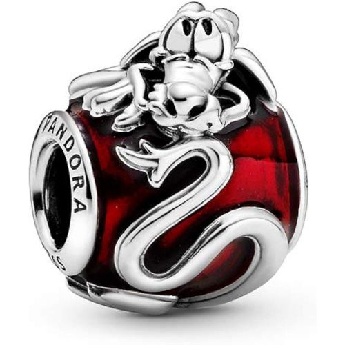  Pandora Disney Mulan Mushu Red Charm 1.3cm