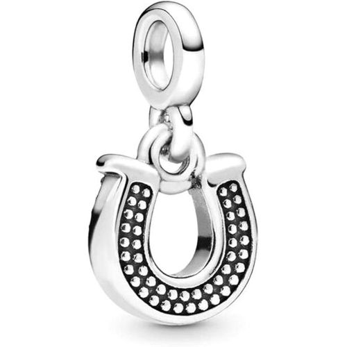  Pandora My Lucky Horseshoe Charm 0.7cm Silver