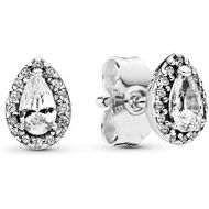 Pandora 296252CZ Womens Stud Earrings Zirconia