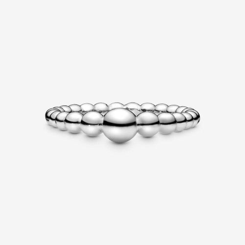  Pandora 197536 Womens Ring String of Beads, Silver
