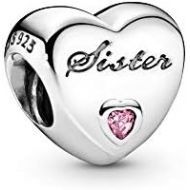 Pandora Womens Bead 925 Silver with Pink 791946PCZ