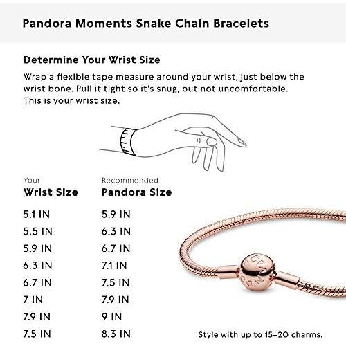  Pandora Rose 580728 Bracelet, Rose Gold