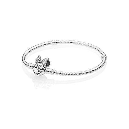  PANDORA 597770CZ-19 Ladies Charm Bracelets 925 sterling silver zirconia, 19 cm