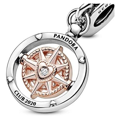  Pandora 788590C01 Bead Charms Silver Gold-Plated One Size Multi-Coloured