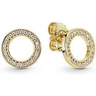 Pandora 267112CZ Womens Stud Earrings 925 Sterling Silver