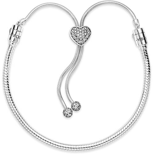  Pandora Womens Charm Bracelets 925 Sterling Silver 598699C01-2 28 cm