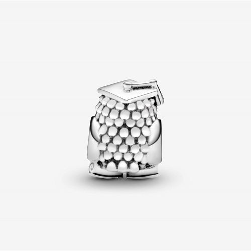  Pandora 791502NSB Graduate Owl Charm by Pandora