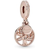 Pandora 781728CZ Family Tree Charm Pink