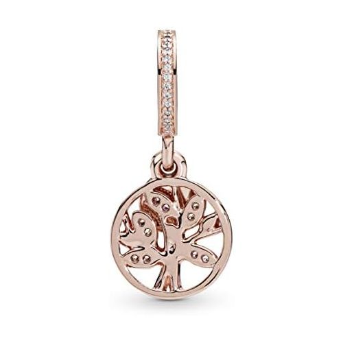  Pandora 781728CZ Family Tree Charm Pink