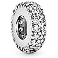 Pandora Pave Clear Stone Stopper Charm Inspiration 791359CZ