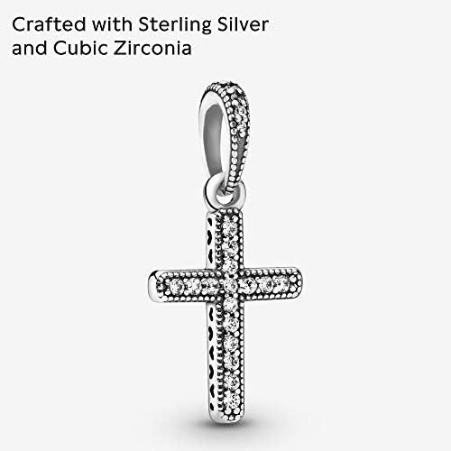  Pandora Classic Cross Pendant 925 Sterling Silver 397571CZ