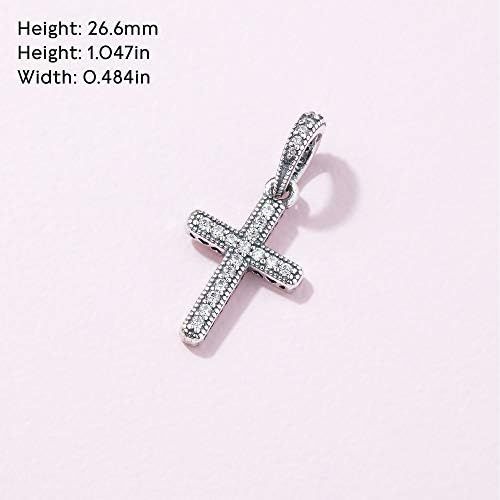  Pandora Classic Cross Pendant 925 Sterling Silver 397571CZ