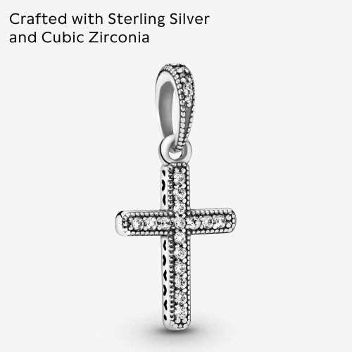  Pandora Classic Cross Pendant 925 Sterling Silver 397571CZ