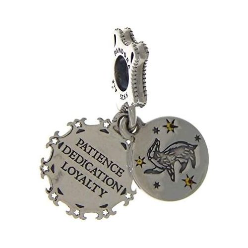  Pandora Harry Potter Hufflepuff Charm Silver 1.37cm 798832C01