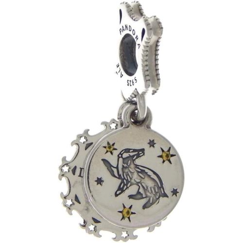  Pandora Harry Potter Hufflepuff Charm Silver 1.37cm 798832C01