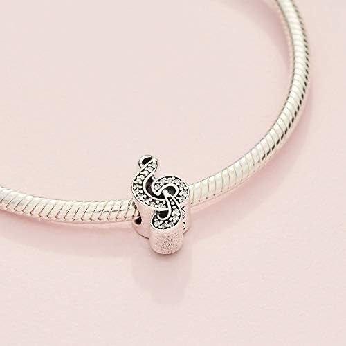  Pandora Charm Sweet Music, Silver, Silver