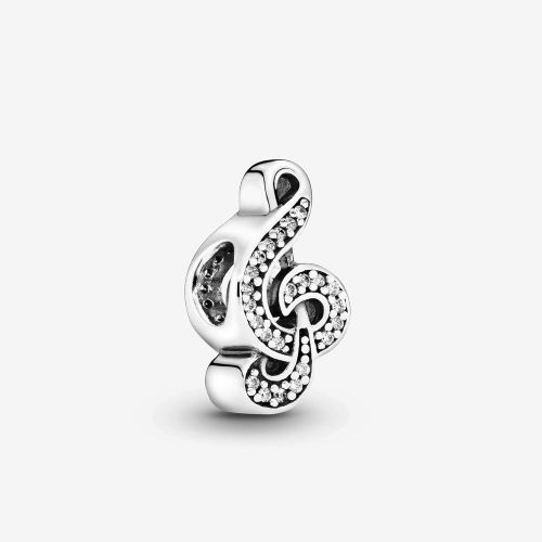  Pandora Charm Sweet Music, Silver, Silver