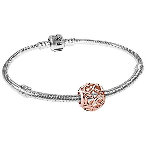  Pandora 08324-20 Starter Bracelet Infinity Rose 20 cm