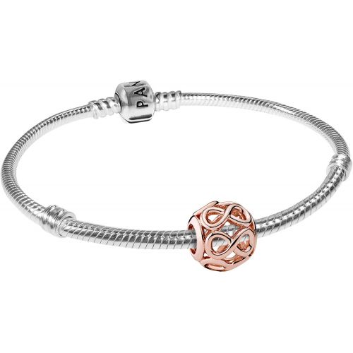  Pandora 08324-20 Starter Bracelet Infinity Rose 20 cm