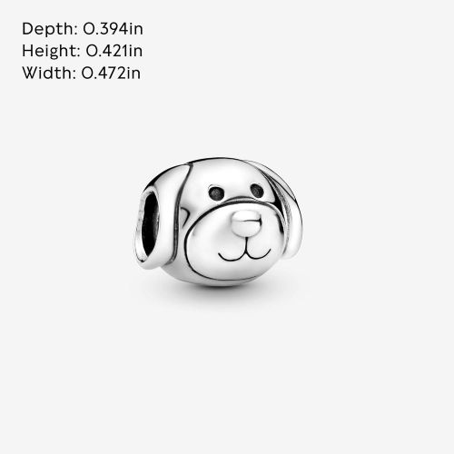  Pandora Silver Devoted Dog Charm 791707 - New 2015