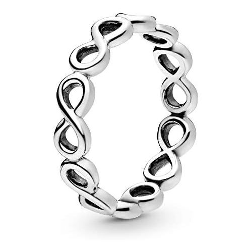  Pandora Womens Ring Infinity 190994, Sterling Silver, Silver