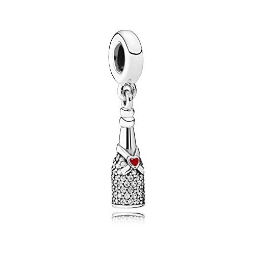  Pandora Champagne Bottle Celebration Time Champagne Silver And Enamel 792152CZ