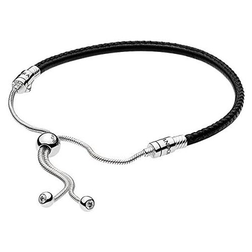  Pandora Leather Bracelet Sliding Memories 597225CBK-2