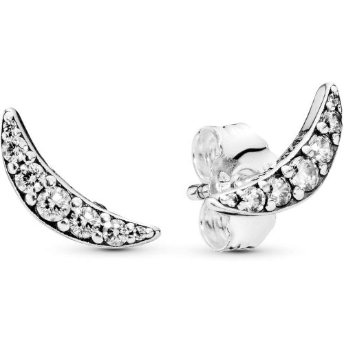  Pandora 297569CZ Womens Stud Earrings 925 Sterling Silver