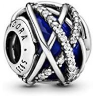 Pandora charm royal blue galaxy 796361NCB