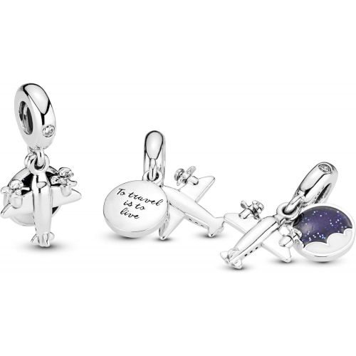  Pandora Charm Carrier 925 Sterling Silver 798027CZ