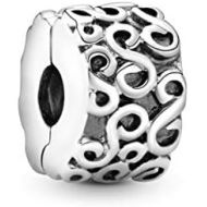 Pandora Moments Swirl Clip Sterling Silver 790338