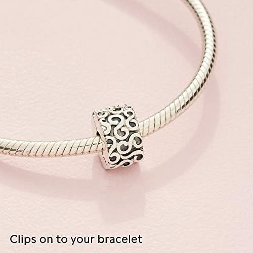  Pandora Moments Swirl Clip Sterling Silver 790338