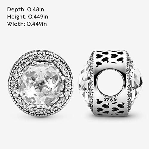  Pandora 791725CZ Starburst of Hearts