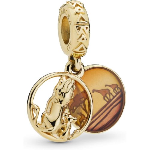  Pandora Bead Charms Gold-Plated 768262ENMX