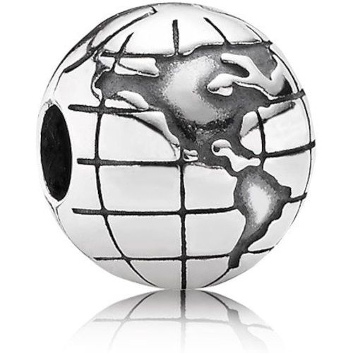  Pandora 791182 Silver Clip Element Globe