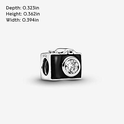  Pandora 791709CZ Sentimental Snapshots Charm Camera - New 2015