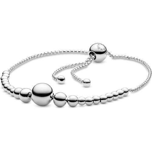  Pandora 597749-2 Womens Link Bracelet 925 Sterling Silver