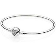 Pandora Womens Bracelet Winter Heart 596404CZ, Silver