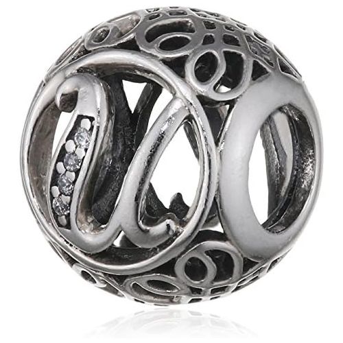  Pandora Womens Charm Vintage U Cubic Zirconia 791865CZ