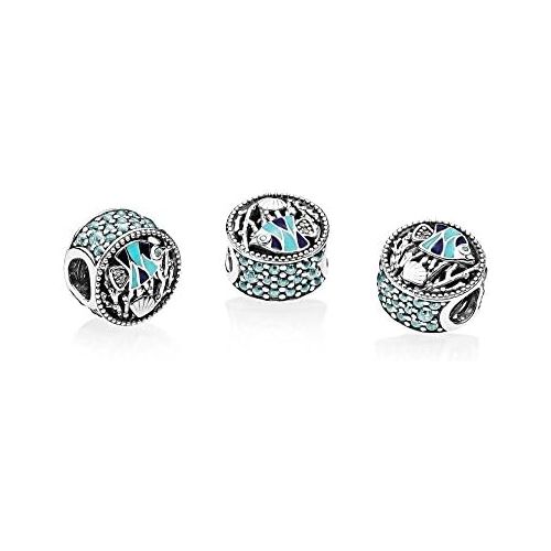  Pandora Bead Under The Sea the World is Full of Colour Fish Sterling Silver 792075ENMX