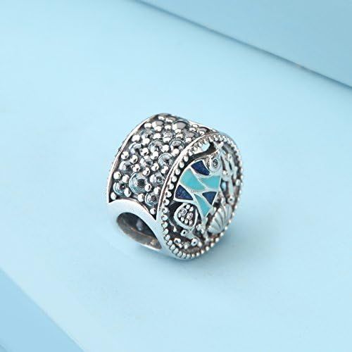  Pandora Bead Under The Sea the World is Full of Colour Fish Sterling Silver 792075ENMX